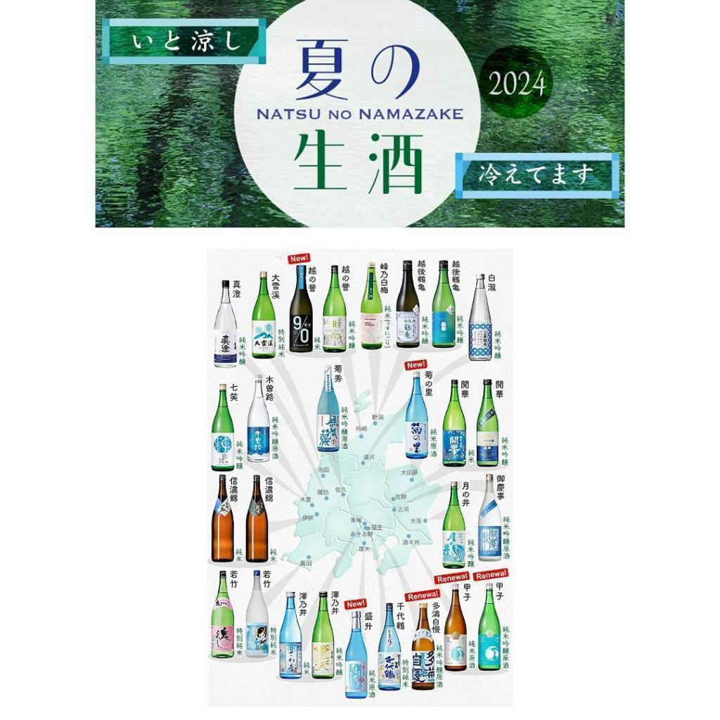 Now, "Summer Sake" will begin! Founded in Nihonbashibakurocho in 1884, interviewed President Okanaga Iida Co., Ltd., President of "Japan Famous Sake Association"