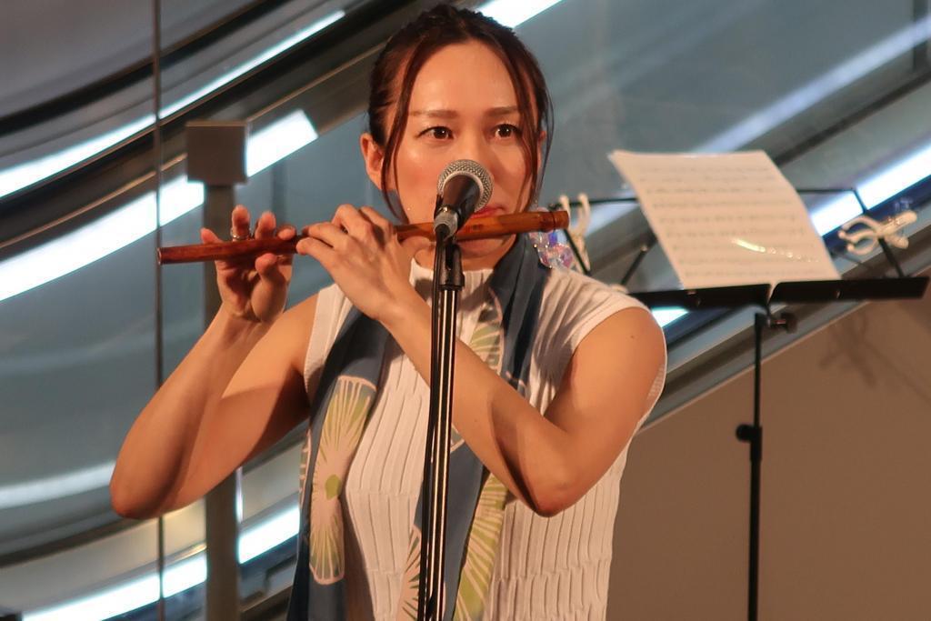 Jazz Fuefuki with Shinobue! I've heard it!
Kyobashi Edgran LIVE CROSSING-Blowing in the Spring Wind-I am very satisfied with the pleasant spring breeze and wonderful music!