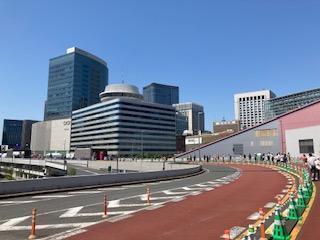 If you look back, Kotsu Kaikan GINZA SKY WALK 2024