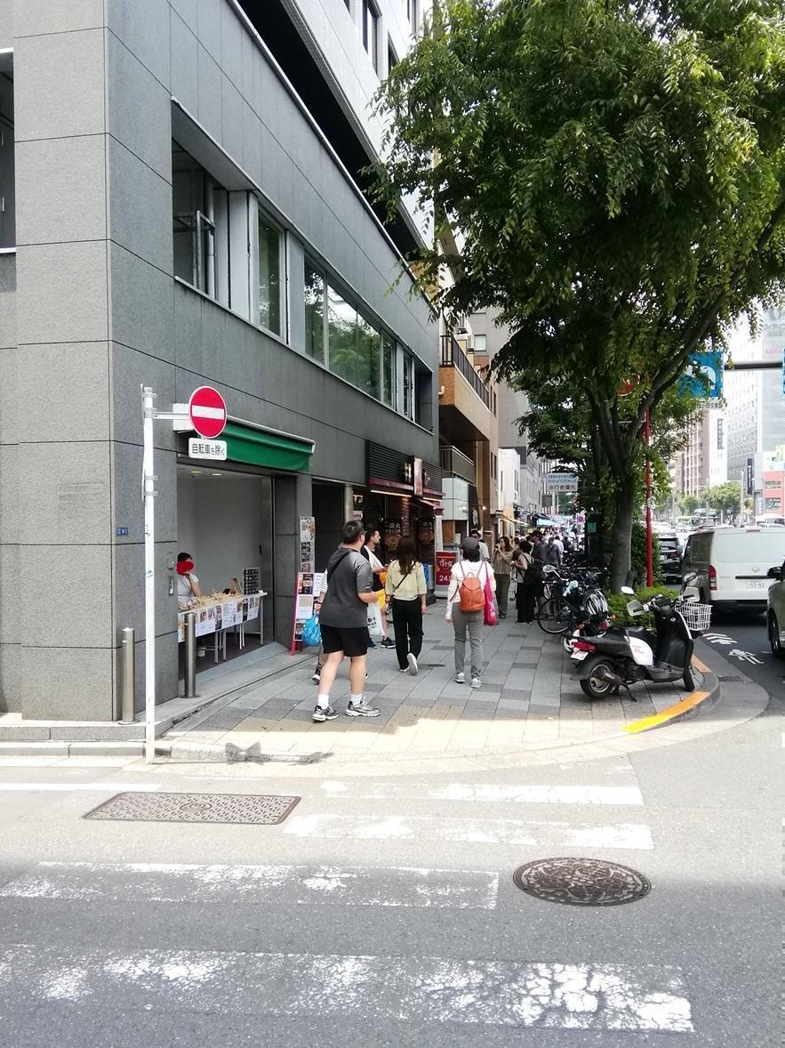 Harumi-dori St. southeastern Tsukiji Outer Market
　It's a bit inside.
　Let's go around!　Part 2
　　~ Tsukiji Outer Market ~