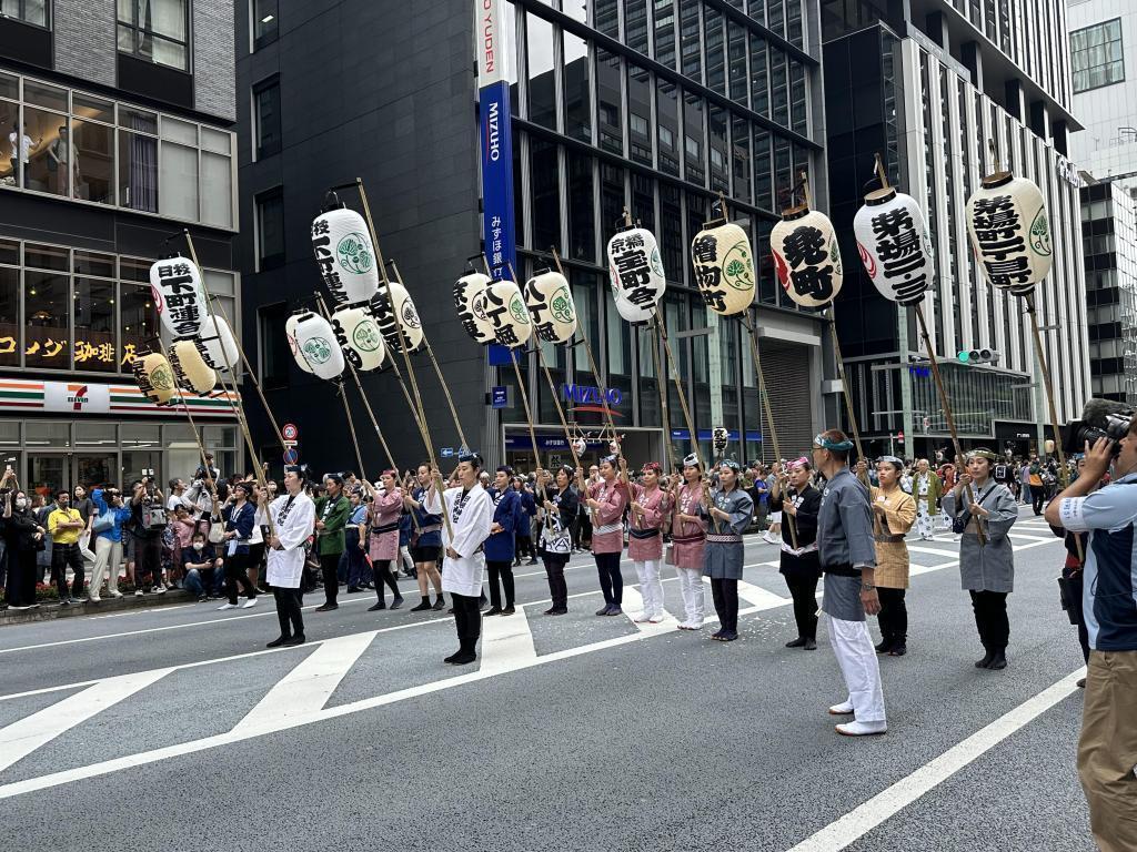  imperial procession Kyobashi - Nihonbashi 2024.6.9 (Sun)