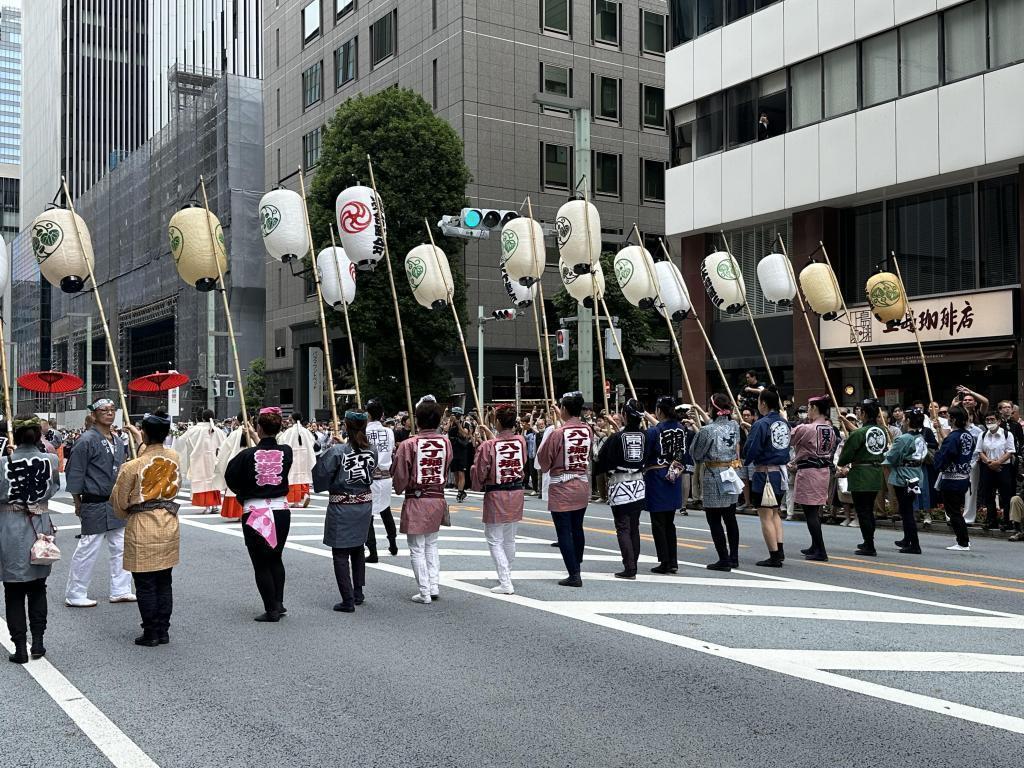  imperial procession Kyobashi - Nihonbashi 2024.6.9 (Sun)