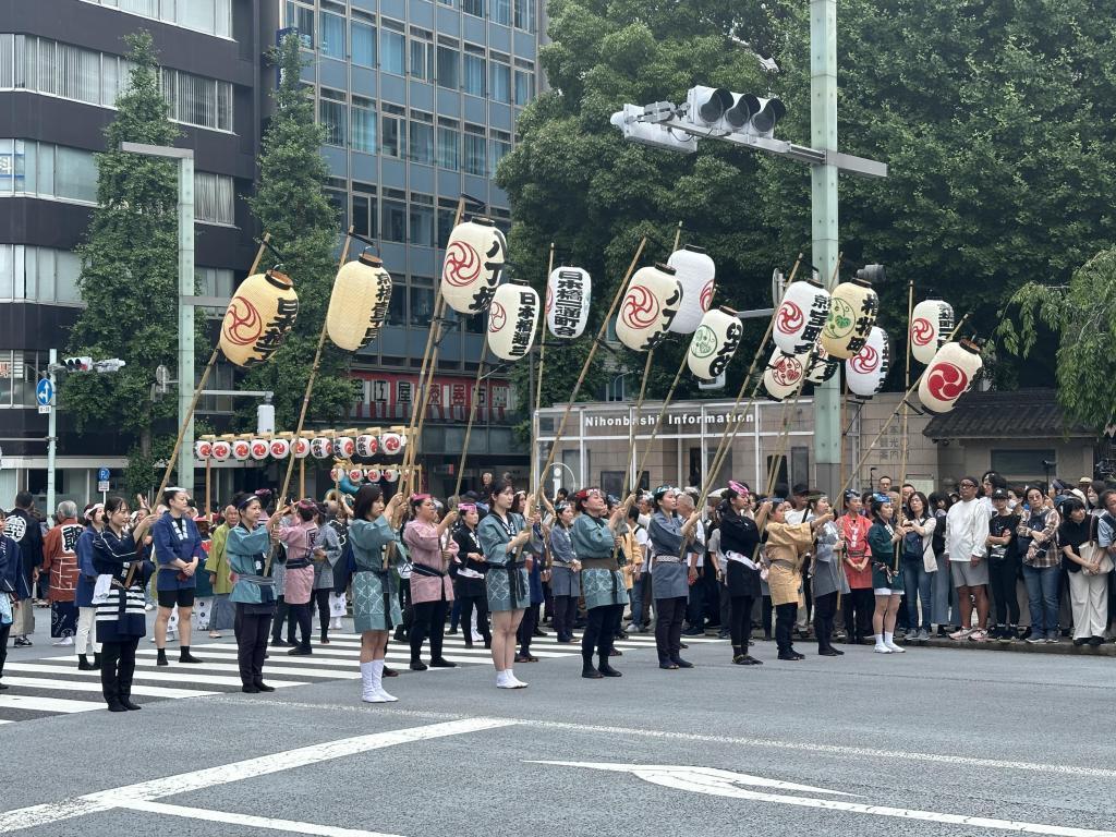  imperial procession Kyobashi - Nihonbashi 2024.6.9 (Sun)