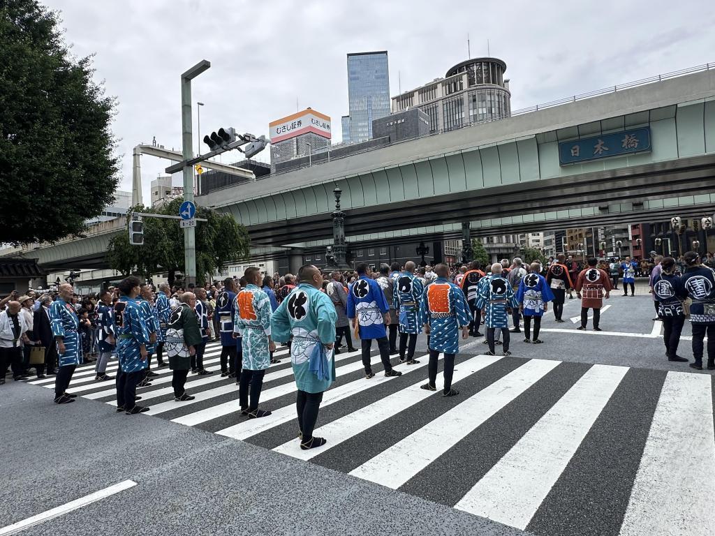  imperial procession Kyobashi - Nihonbashi 2024.6.9 (Sun)