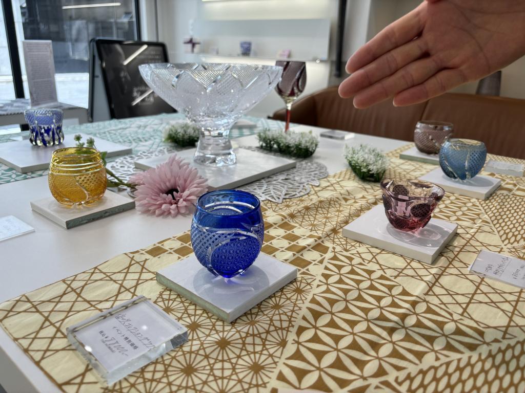 What is Edo Kiriko? Edo Kiriko's Store Flower Glass