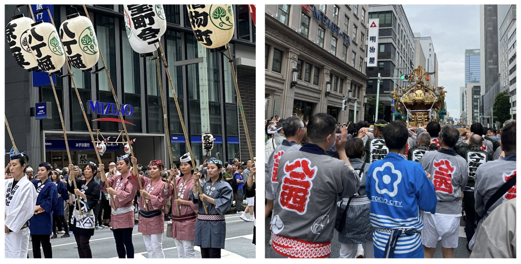 Shitamachi Union imperial procession Kyobashi-Nihonbashi “Hatchobori Union imperial procession” Hatchobori 2-chome Nishimachi Association, Closed Report　