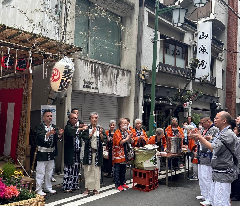  Hatchobori Union imperial procession, Hatchobori 2-chome Nishimachi Association, Closed Report　