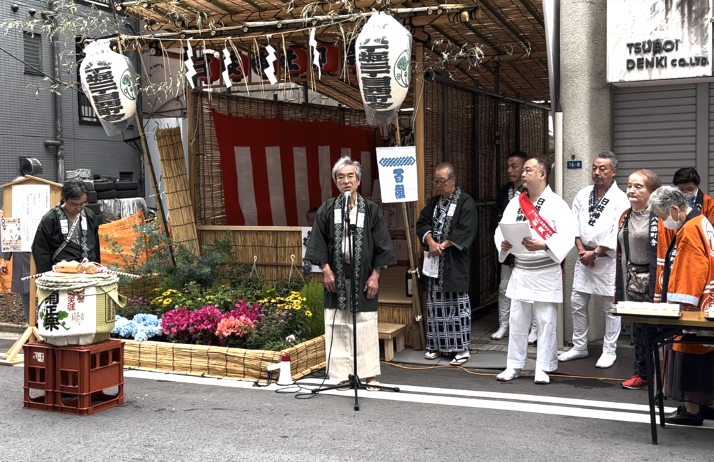 ⓪　Hatchobori 2-chome Nishimachi-kai sacred wine Office “Hatchobori Union imperial procession” Hatchobori 2-chome Nishimachi-kai, close report　