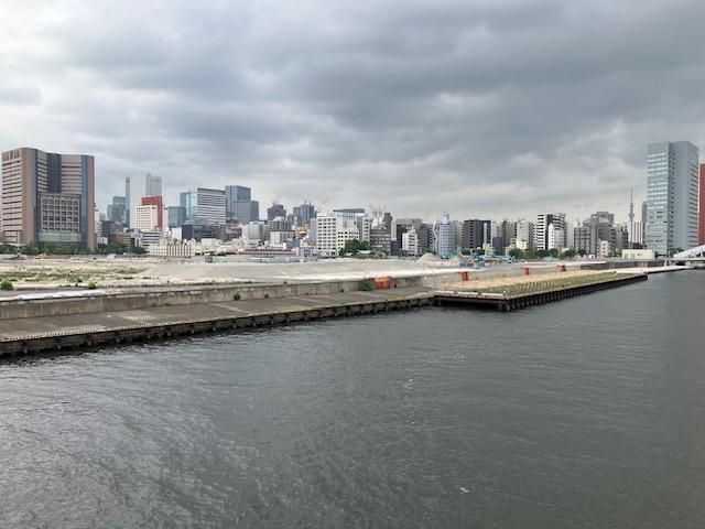  The current location of the former site of Tsukiji Market