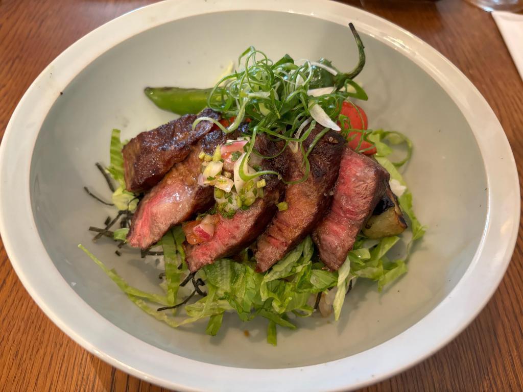  Meat lunch in Ginza