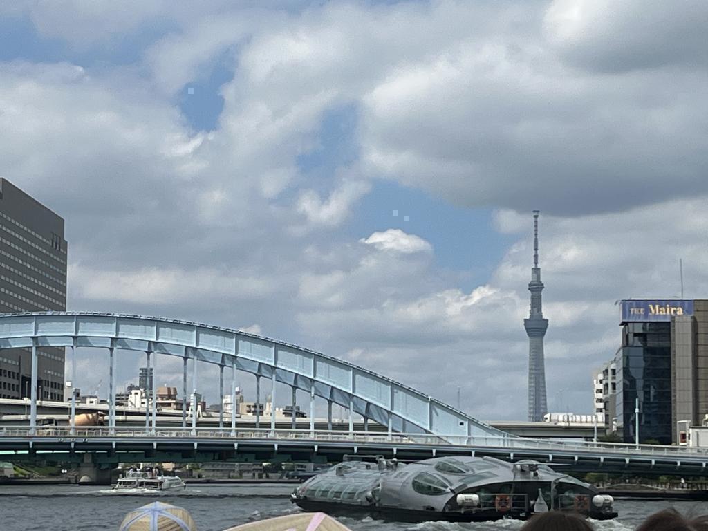  Tour on the "Edo TOKYO Cruise"
Summer in Nihonbashi River, Kamejima River and Sumida River 2024