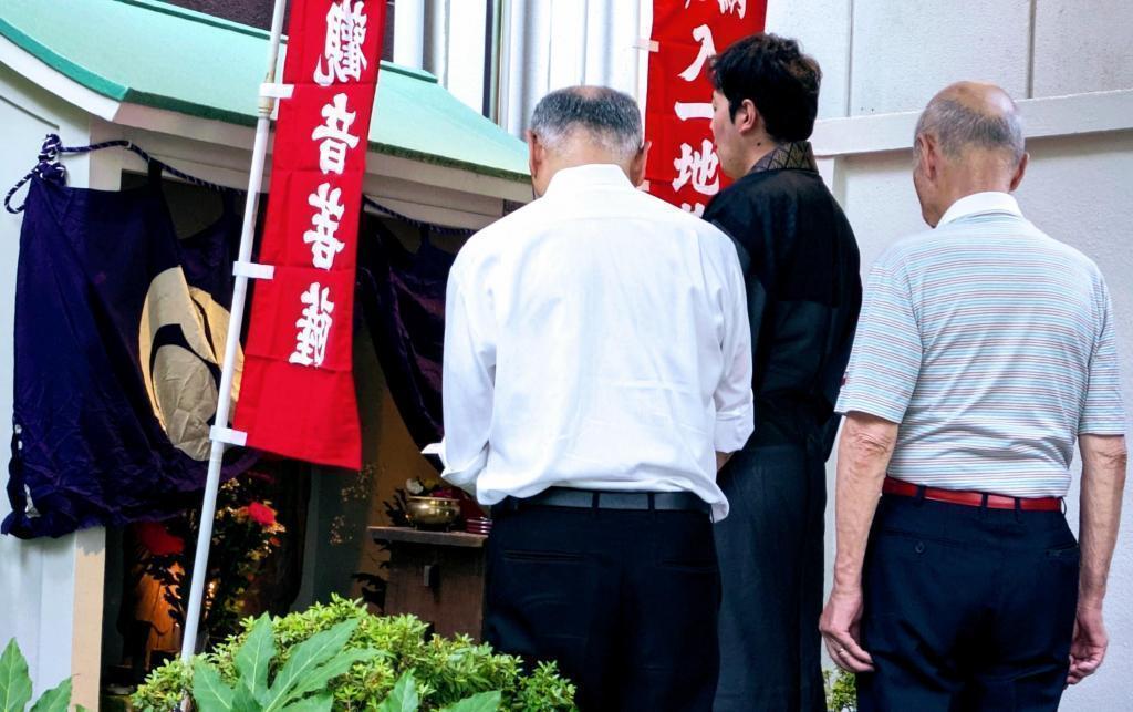  Iriichi Jizoson Bodhisattva, Iriichi Kanzeon Bodhisattva Yuran Bon memorial service