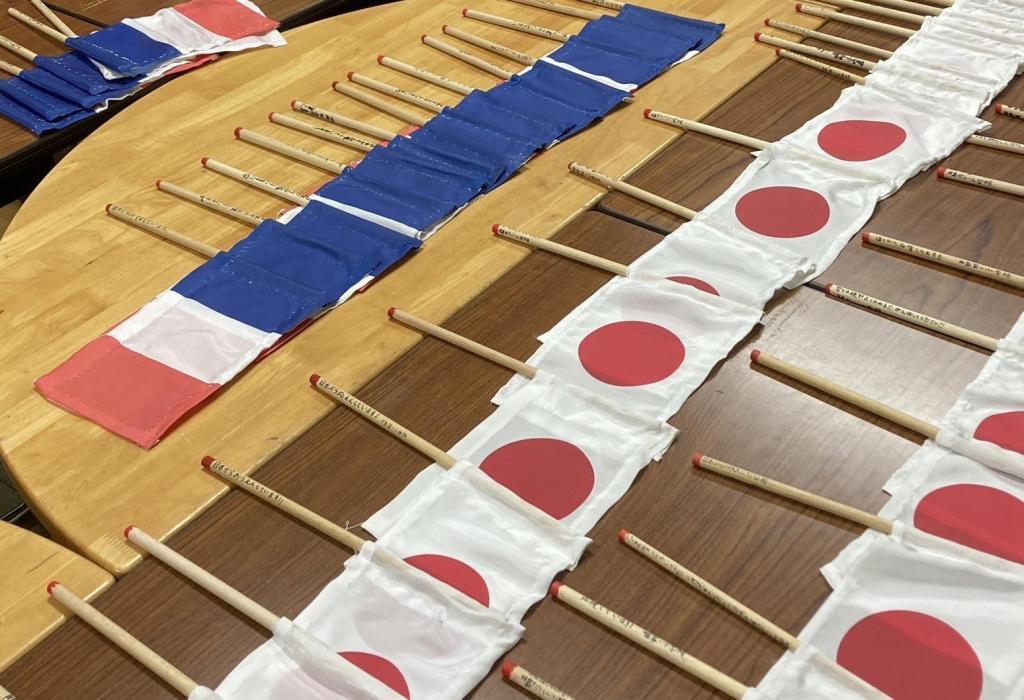  Opening Ceremony of the Paris Olympics: Children's Handmade Flag