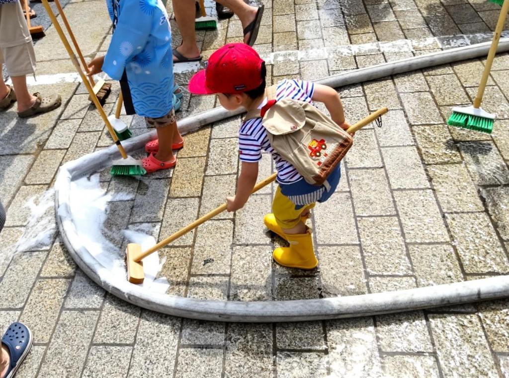  Summer Picture Diary - Washing "Nabashi Nihonbashi" ~　