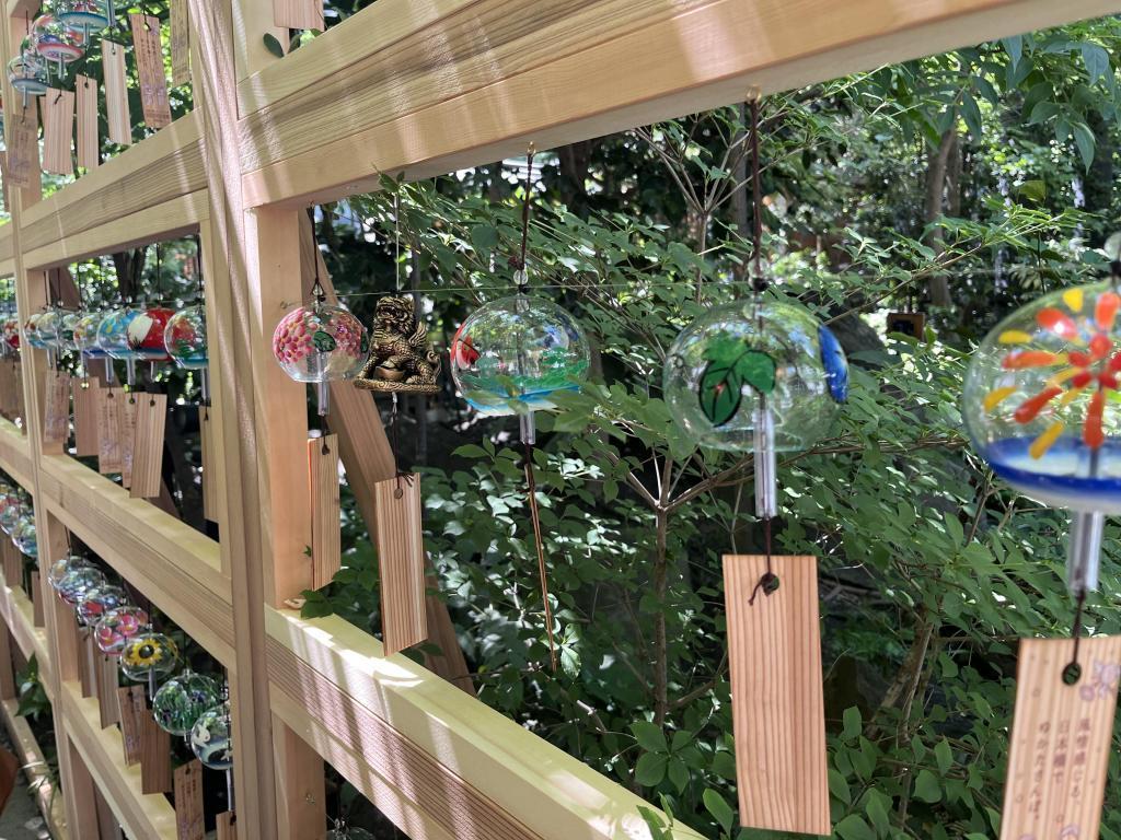  Summer in Edo at a wind chime spot