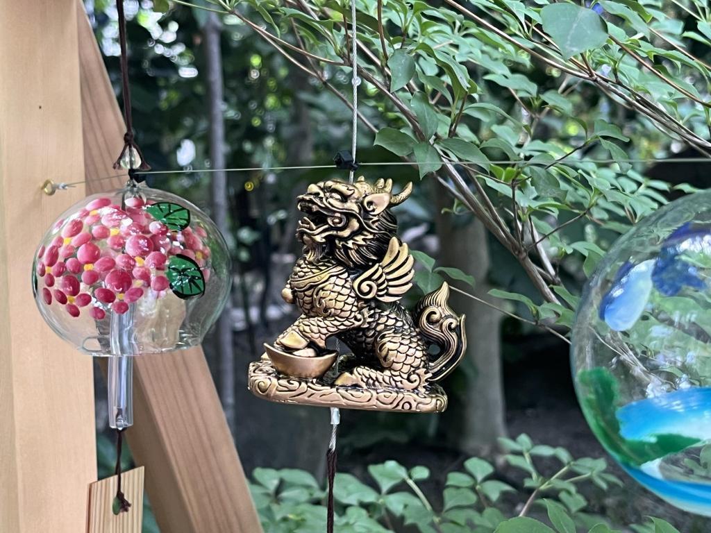  Summer in Edo at a wind chime spot