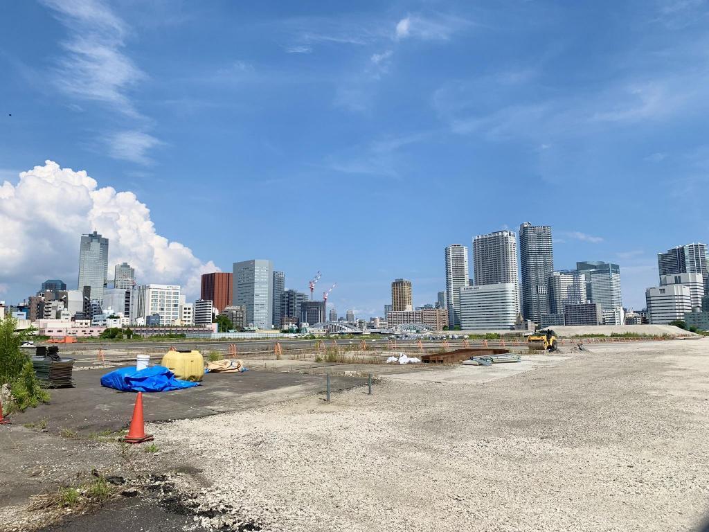  Redevelopment of the former site of the Tsukiji Wholesale Market...