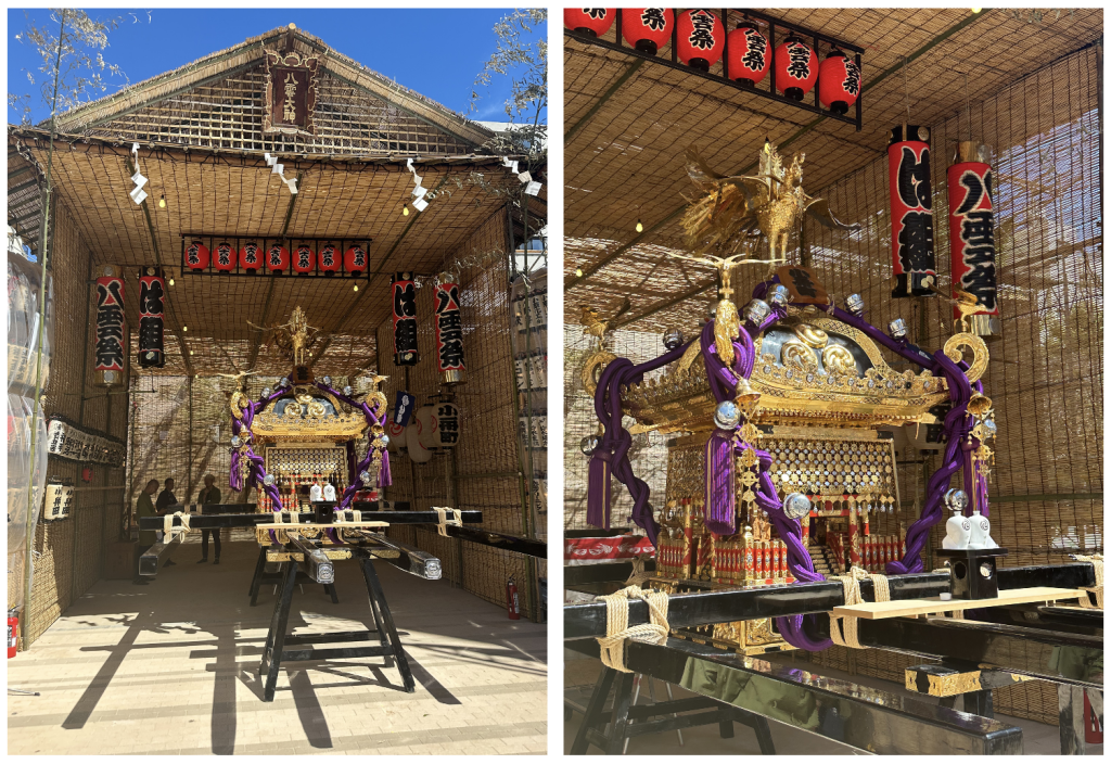  portable shrine passes through Kofunecho Tennogi Nihonbashi!