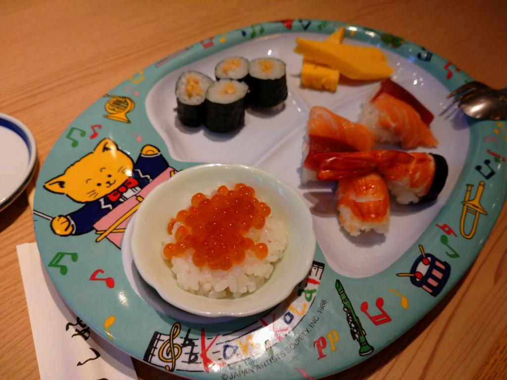  Sushi lunch with children at Tsukiji @ Tsukiji Sushi Yoshiso Honten