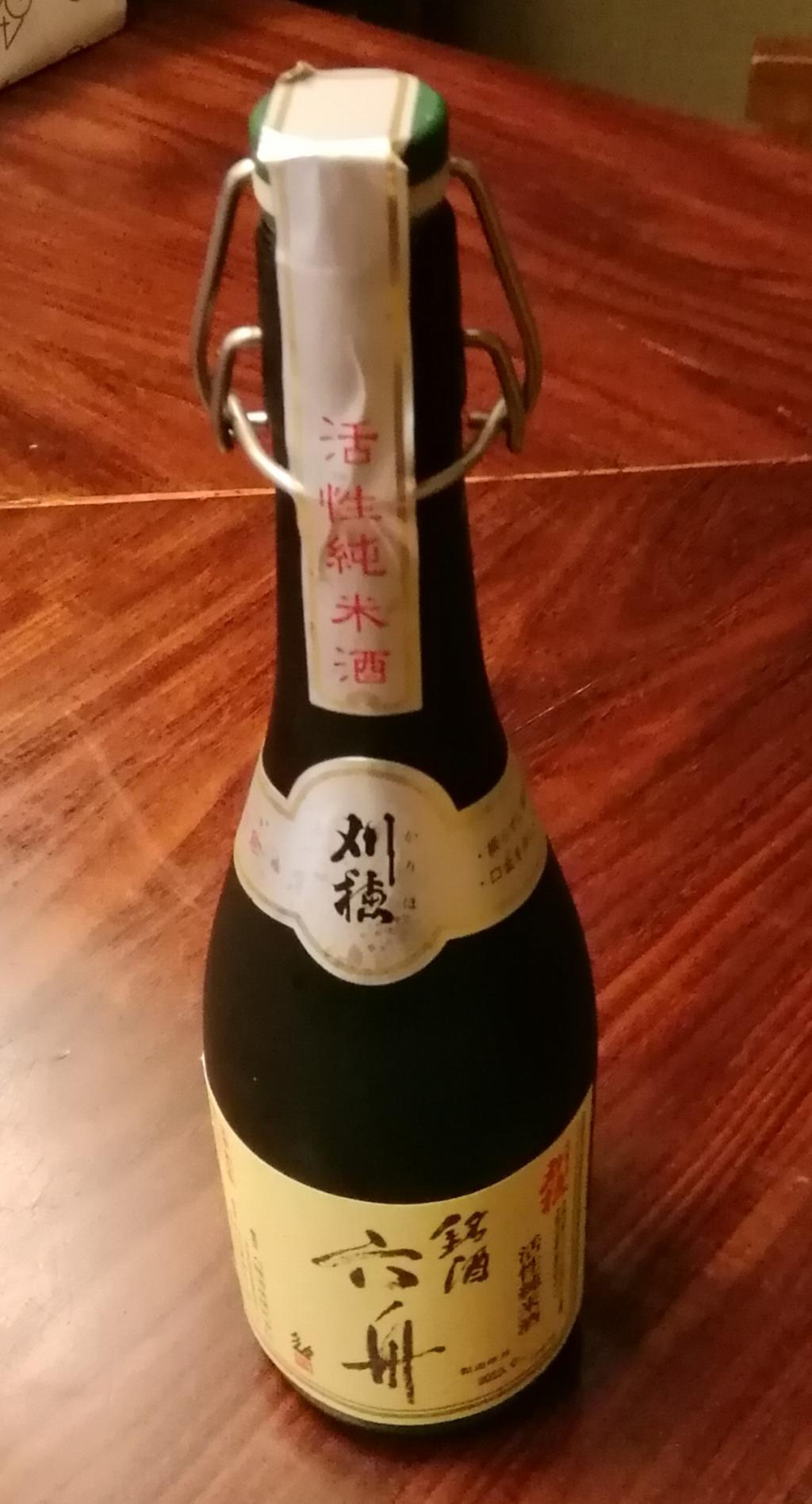 The famous sake "Rokushu" Now "Newcomer" Series 1-Ningyocho Kikuya-