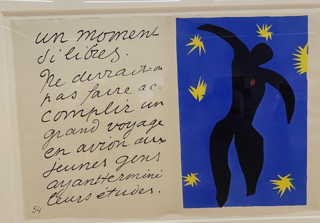  "Matisse-plays the colors,"

Held at the Paula Museum Annex
