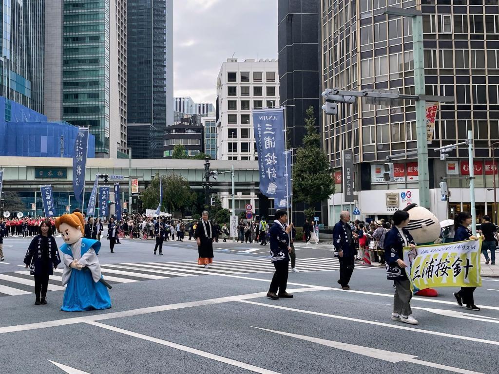 Anjin Miura no Kai (Kanagawa Prefecture) 51st Nihonbashi Kyobashi Festival-Countries Traffic Parade and Country Traffic Market-