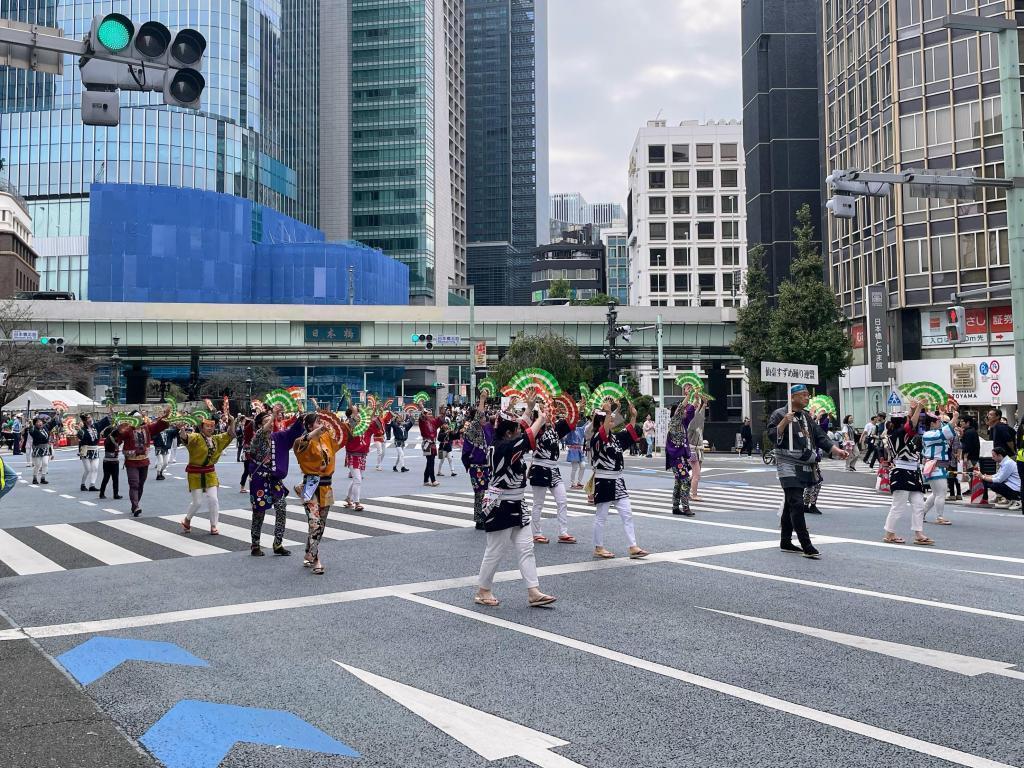 Sendai Sparrow Dance Federation (Miyagi Prefecture) 51st Nihonbashi Kyobashi Festival-Countries Traffic Parade and Country Traffic City-