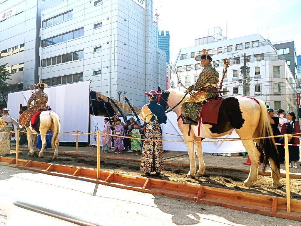  OH！ Edo Tokyo Festival "You can see Yabusame in Chuo-ku! Was a lucky first experience! At Horidome Children's Park