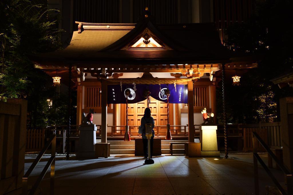  The Beautiful Nightscape of Nihonbashi