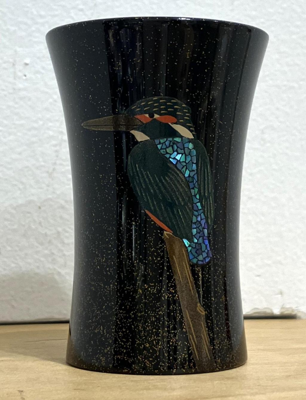 Hideki Kohara's work
Only common kingfisher Gui
9.900 yen Exhibition of works by Wajima craftsmen for the future of Wajima
　　~ Nihonbashi Kiya Main Store izutuki~