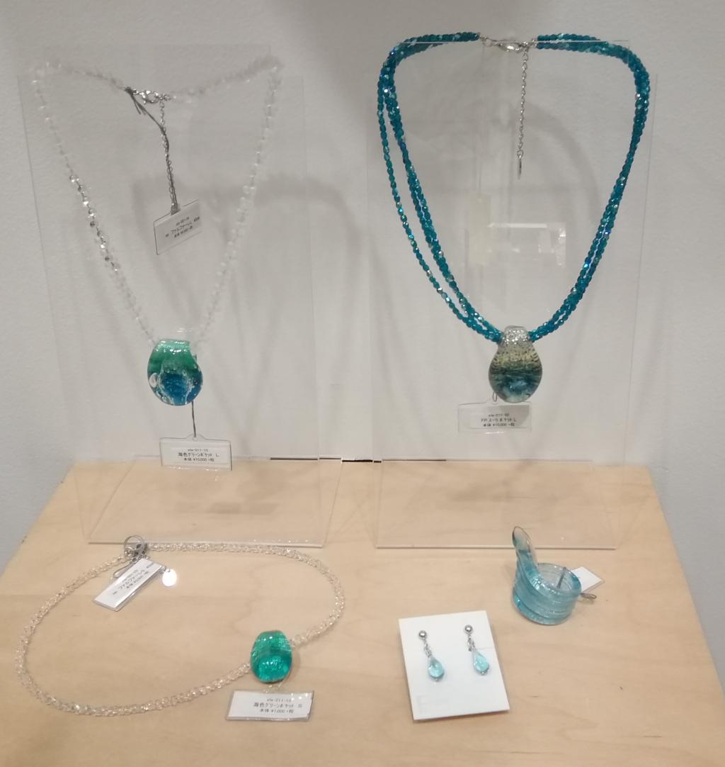 Neckless FUSION FACTORY Summer Glass Exhibition - Nihonbashi Kiya Main Store izutuki-