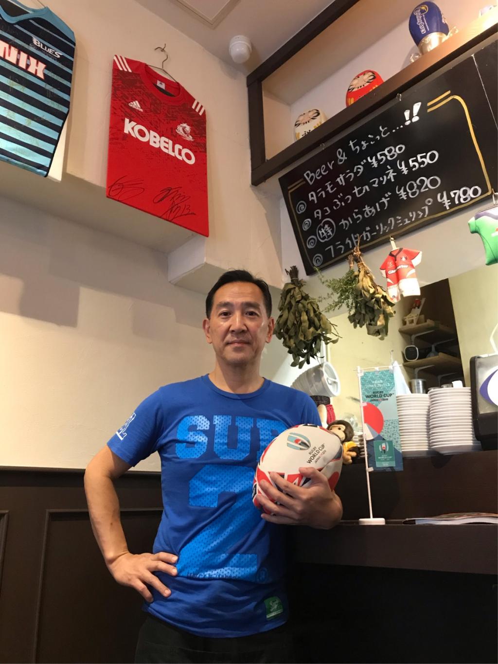 I'm still in time! Rugby World Cup watching reservations are being accepted Rugby World Cup 2019 will be excited at Nihonbashi philly!