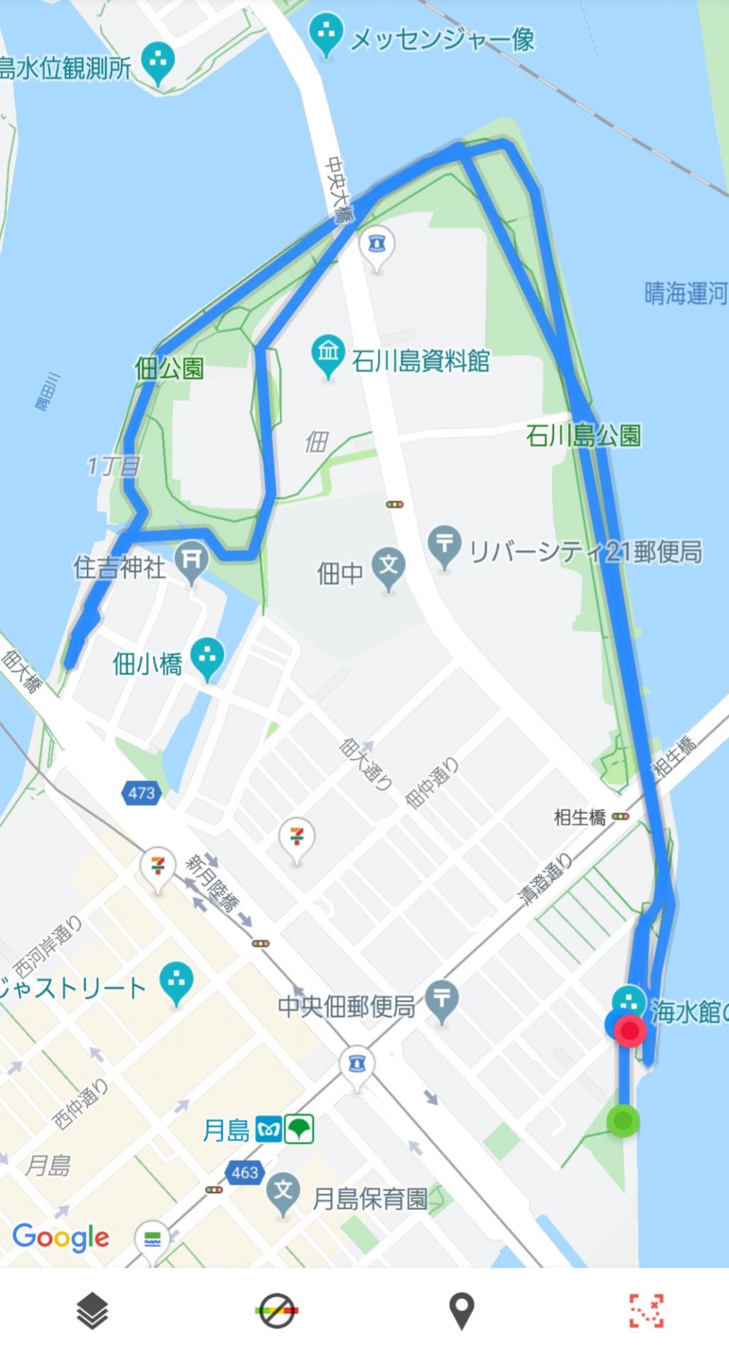  Running course that you can enjoy like a trip run-Tsukuda edition-