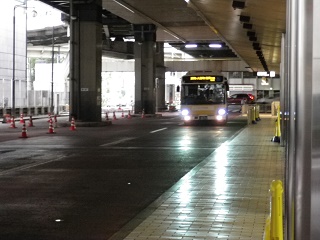  The number of bus stops has increased.