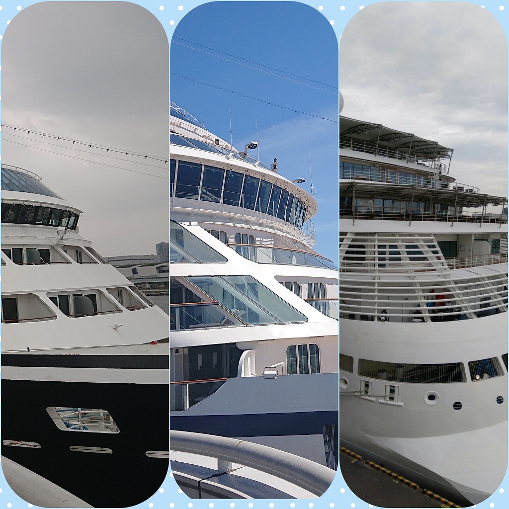 The face of the passenger ship is also luxurious and unique welcome to Harumi Wharf-Luxury cruise ships we met this summer ~