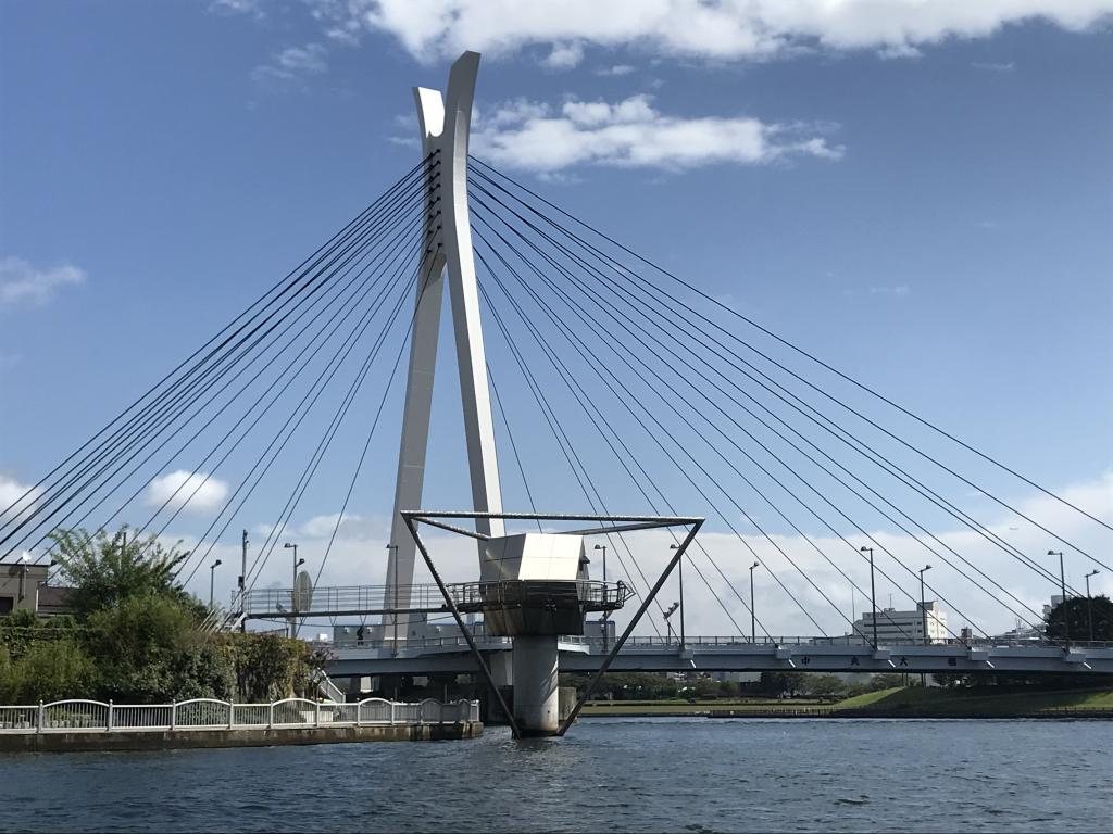 Scenery from Sumida River Go by boat through Edo Minato