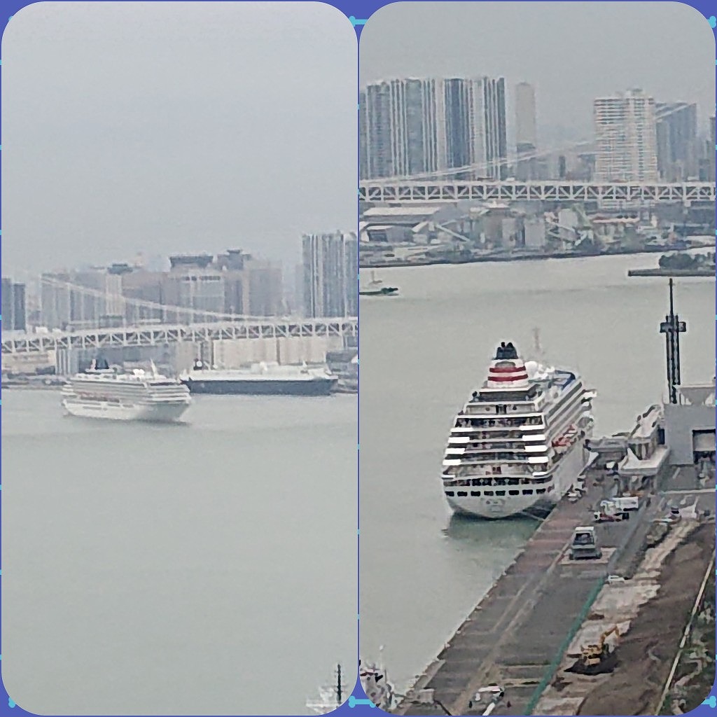 　Asuka II is finally coming in mid-October! October Passenger ships visiting Harumi Wharf-"The World" and "Asuka II"-