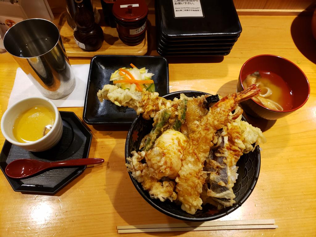  Tendon lunch at Ginza Ins "Tendon Specialized Ginza Itsuki"