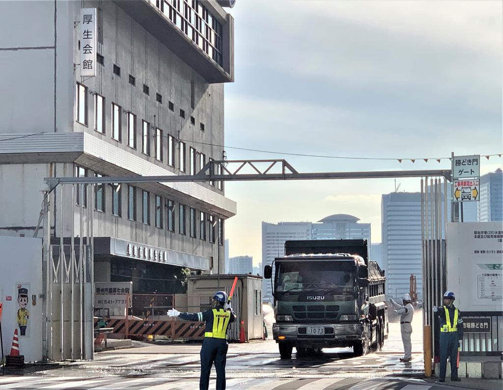 The whole site of Tsukiji Market Museum Free Bus Course Highlights (first half)