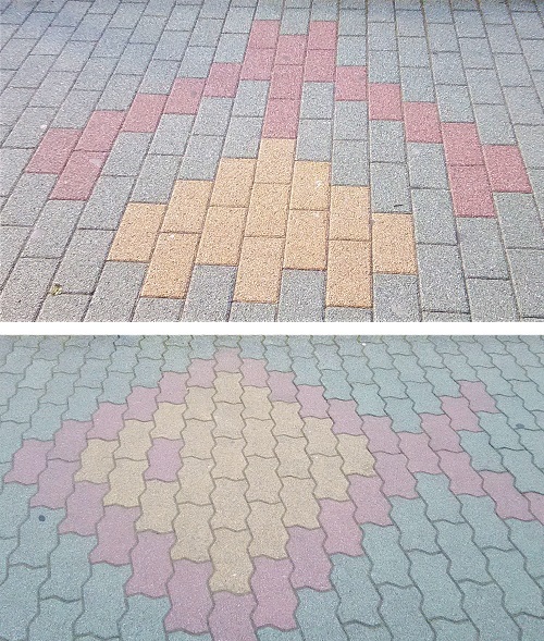  The sidewalk in Chuo-ku is interesting! 29 [Various Patterns]