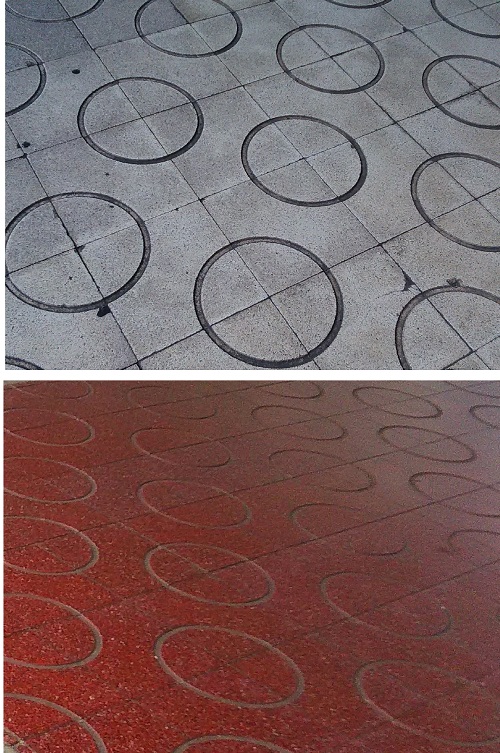  The sidewalk in Chuo-ku is interesting! 29 [Various Patterns]