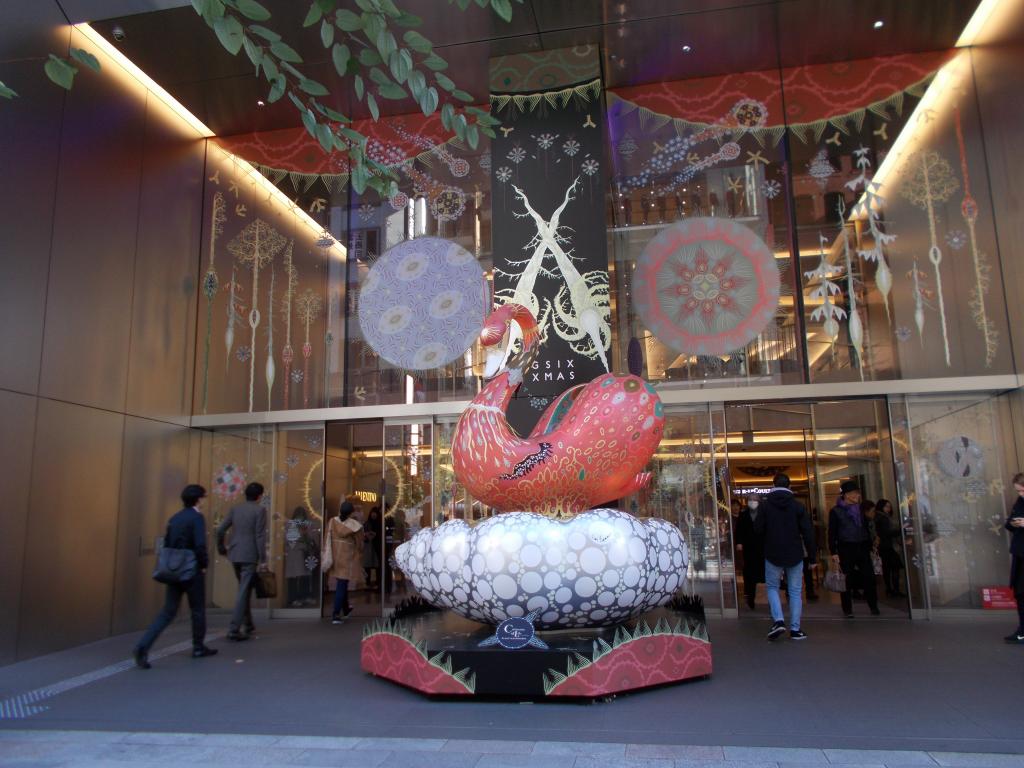  Xmas display in Ginza