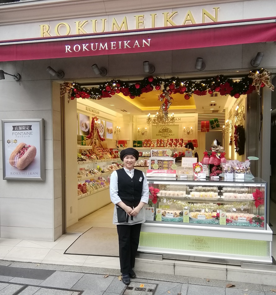 Kanarukan Ginza Main Store Sweets flower garden, make it more gorgeous for Christmas season!
　~ Kannarukan Ginza Main Store ~